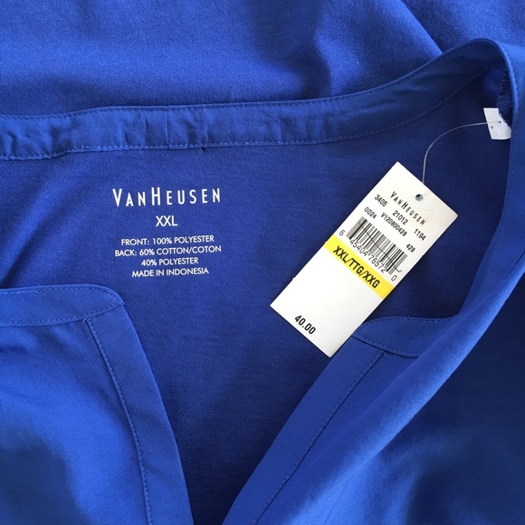 Van Heusen V-Neck Blouse - Picture 6 of 6